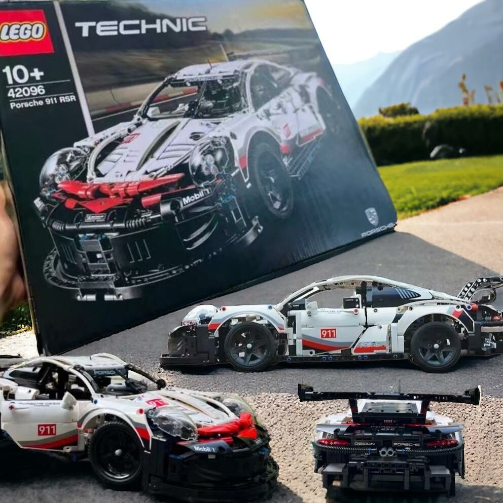 LEGO 保時捷911RSR賽車成人送禮收藏車模