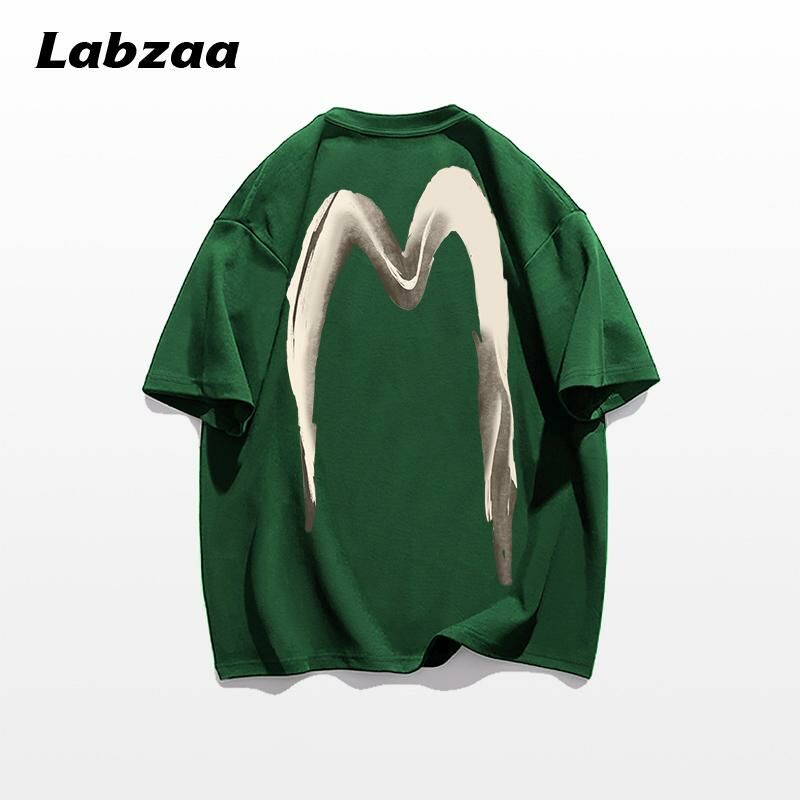 Casual loose short-sleeved T-shirt (M-3XL dark green) [Please contact customer service to confirm the shipping size after placing an order]