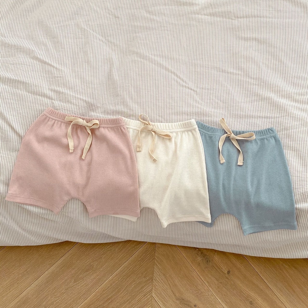 三色棉花糖色棉質pp褲