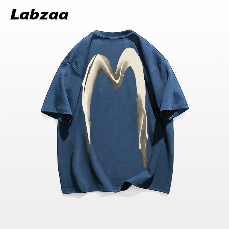 Casual loose short-sleeved T-shirt (M-3XL haze blue) [Please contact customer service to confirm the shipping size after placing an order]