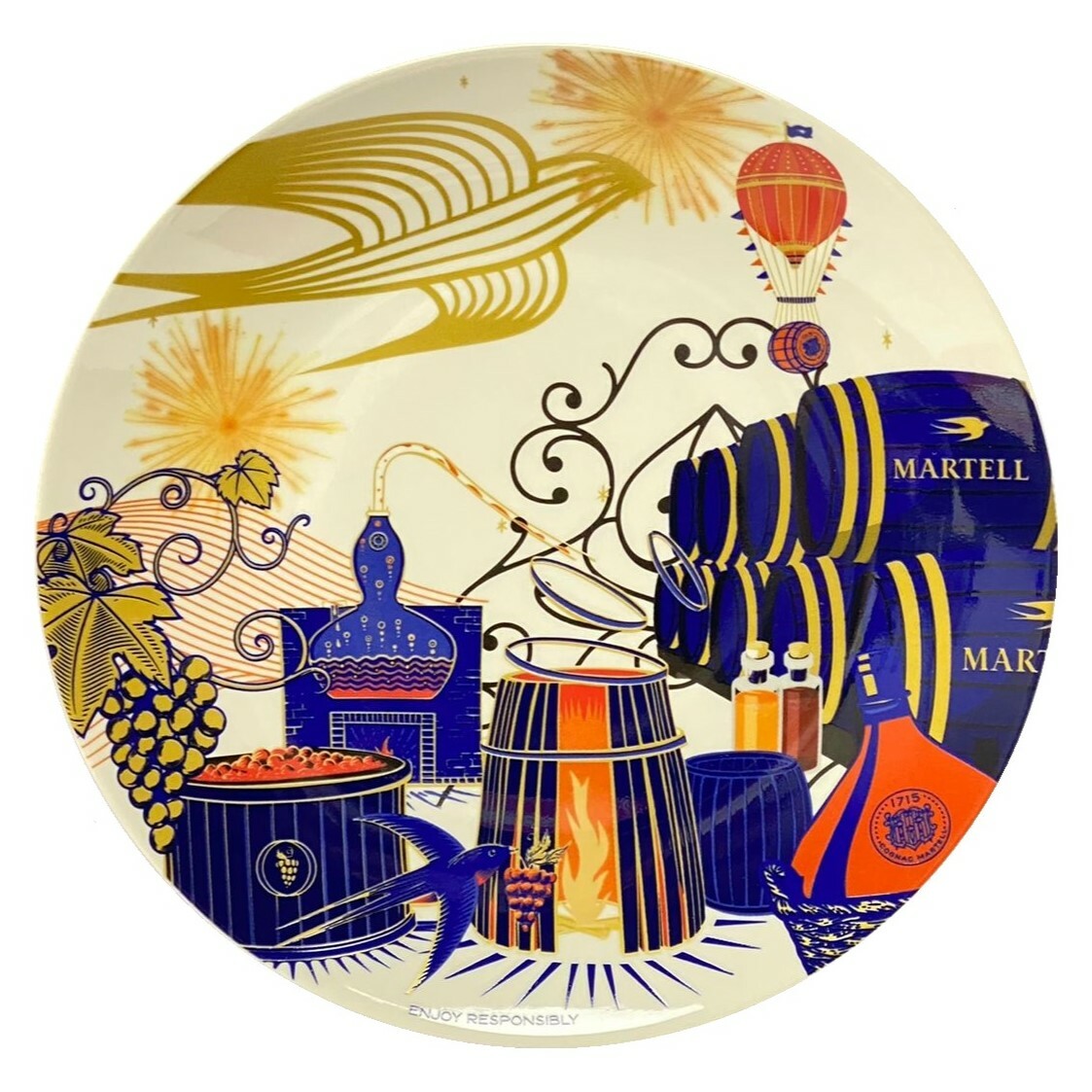 馬爹利 CNY 限量版 瓷碟