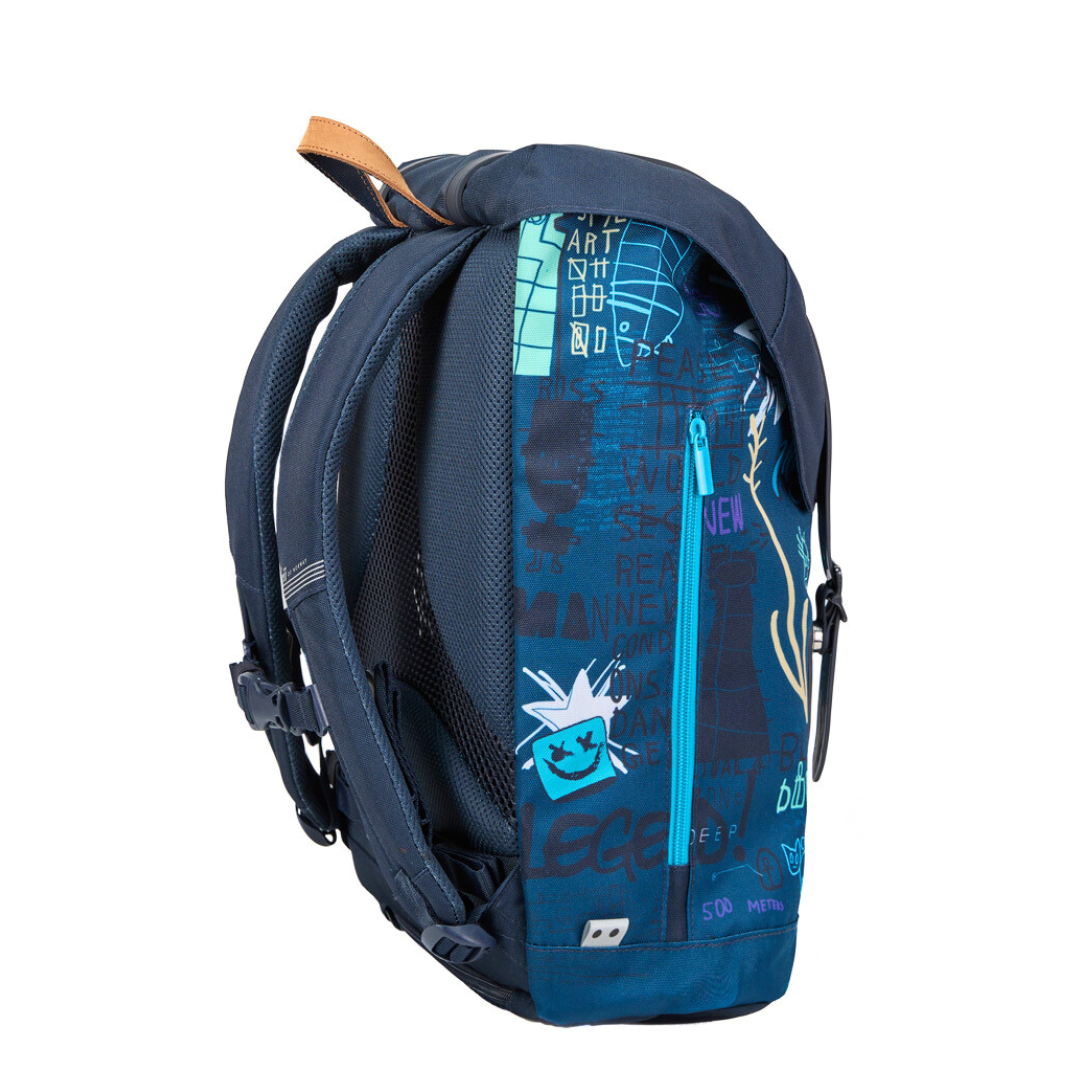 Frii RETRO 30L 護脊書包 - 24200 塗鴉