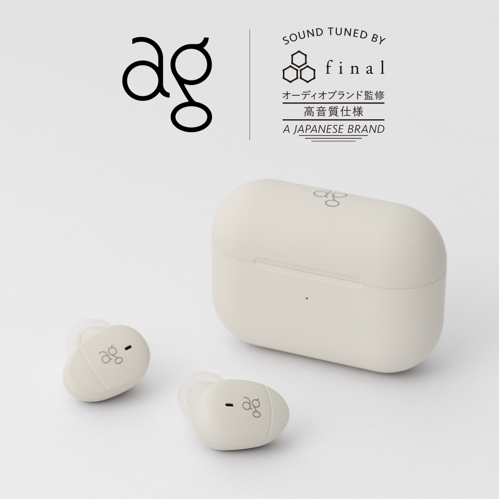 ag COTSUBU MK2 真無線藍牙耳機 奶油白