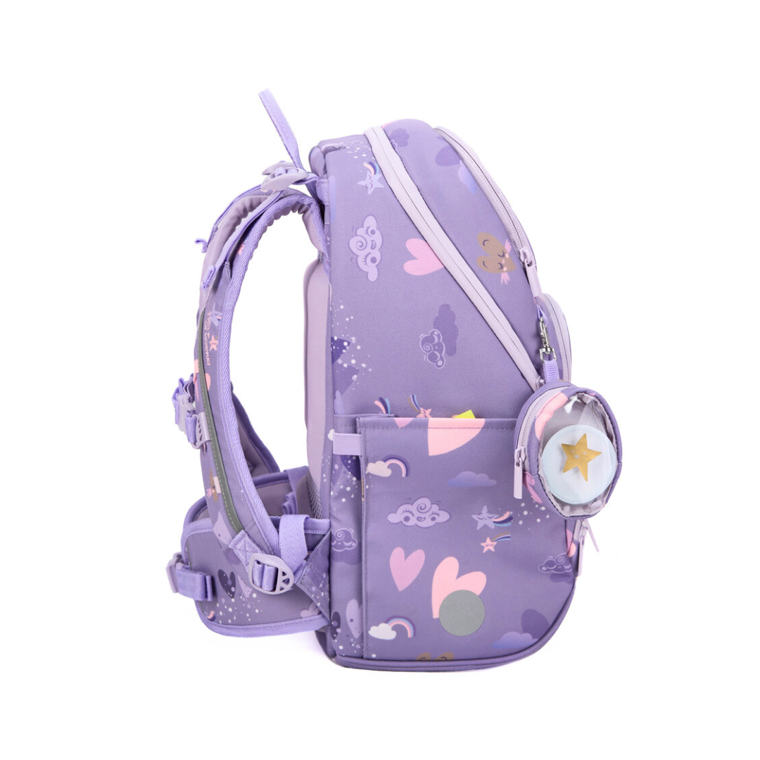 Frii EASY 22L 護脊書包 - 24150 獨角獸／紫