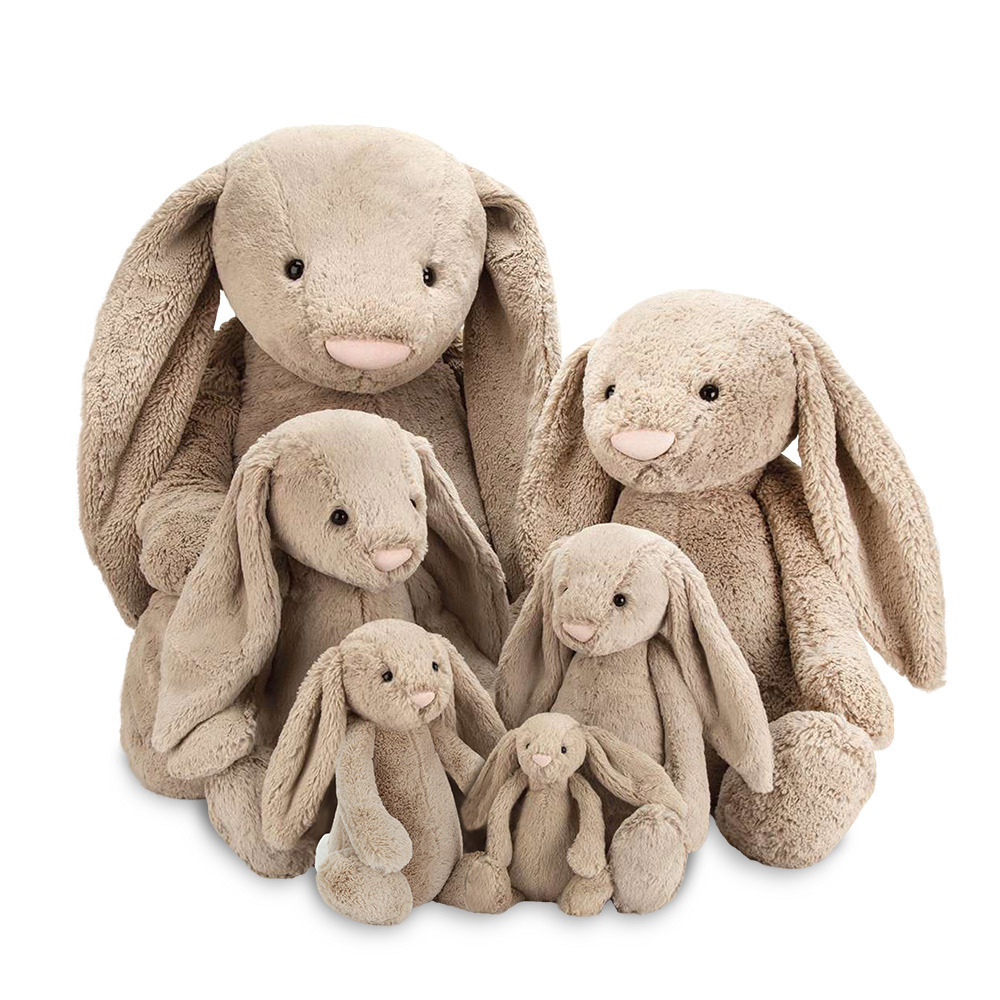 Jellycat Bashful Beige Bunny 拿鐵灰兔