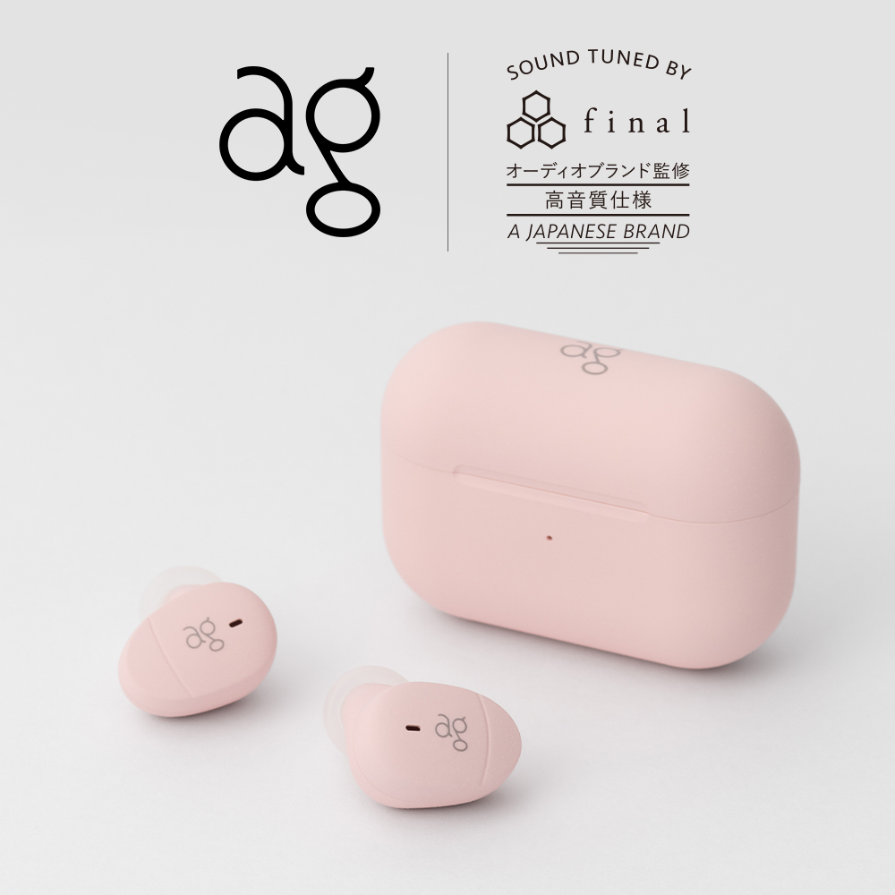 ag COTSUBU MK2 真無線藍牙耳機 櫻花粉