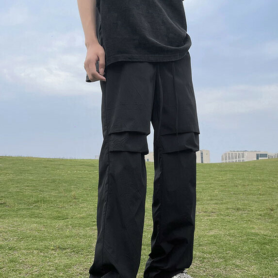 激抵夏季長褲男（黑色【M_5XL碼】（下單後聯繫客服確認發貨尺碼）