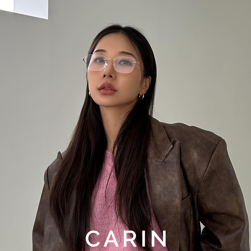【CARIN】SIENNA+ S C1 方形無框光學眼鏡 ♥