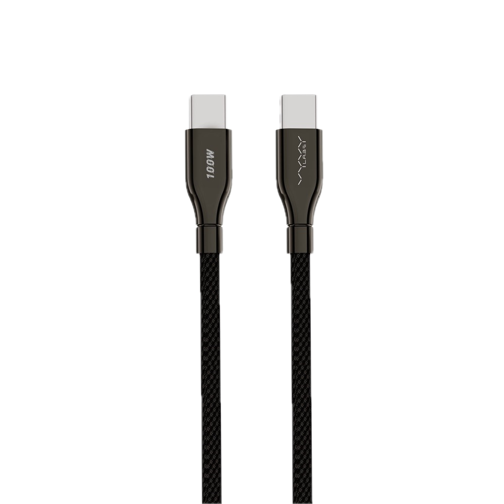 【Vyvylabs】100W硬核系列 雙Type-C 快充數據線 100cm