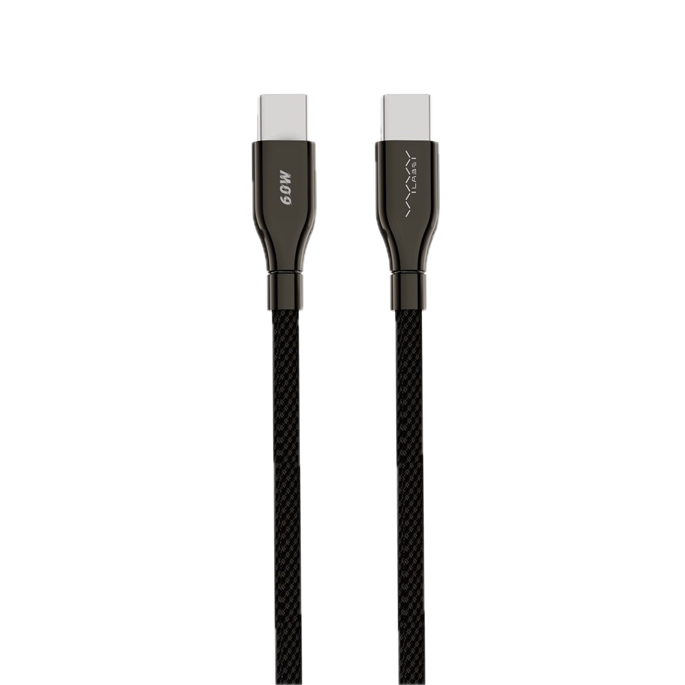 【Vyvylabs】60W硬核系列 雙Type-C 快充數據線 100cm