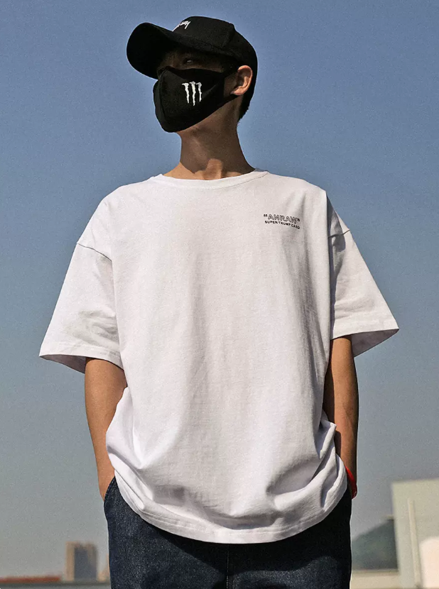 爆款日系t恤男短袖（白色 尺碼：M-2XL）（下單後聯絡客服確認發貨尺碼） 