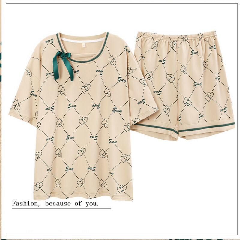 激抵短袖短褲睡衣套裝【M-XXL碼 AM-20630】【下單后聯絡客服確認發貨尺碼 】