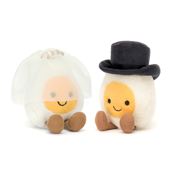 jellycat 新郎水煮蛋&新娘水煮蛋