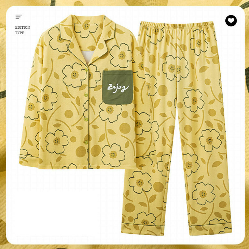熱賣長袖睡衣套裝【M-XXXL碼 AM-34526】【下單后聯絡客服確認發貨尺碼 】