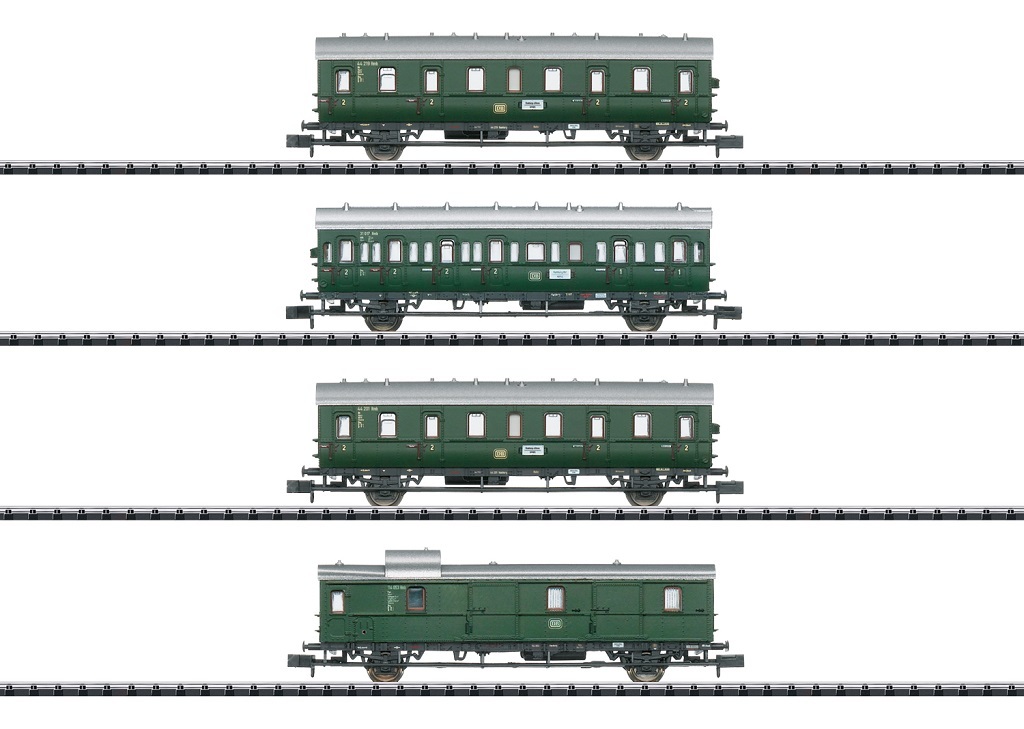 Minitrix 18724 N scale "Commuter Service around Hamburg" Car Set