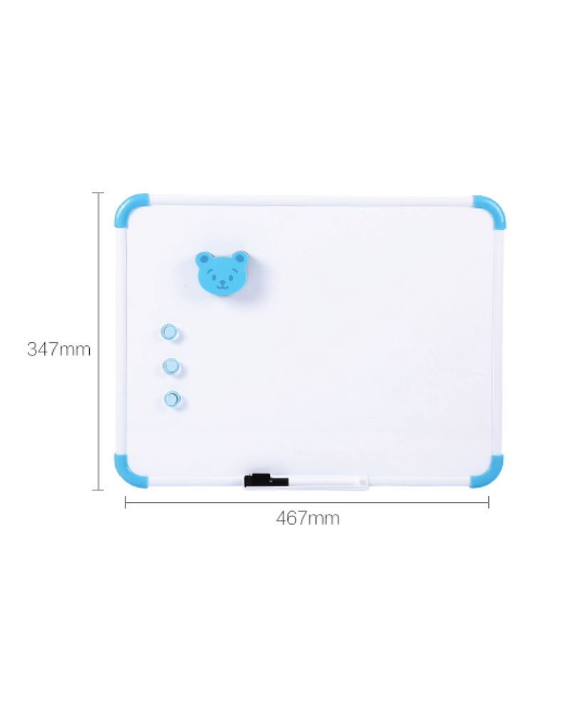 晨光 兒童學習白板 347 x 467mm (藍色/粉紅)