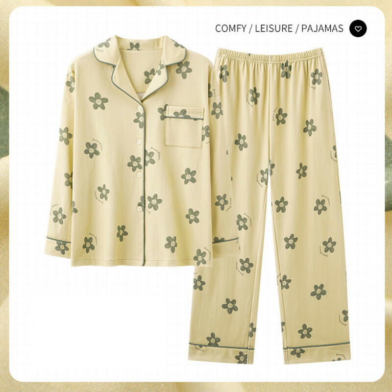 熱賣長袖睡衣套裝【M-XXXL碼 AM-34580】【下單后聯絡客服確認發貨尺碼 】