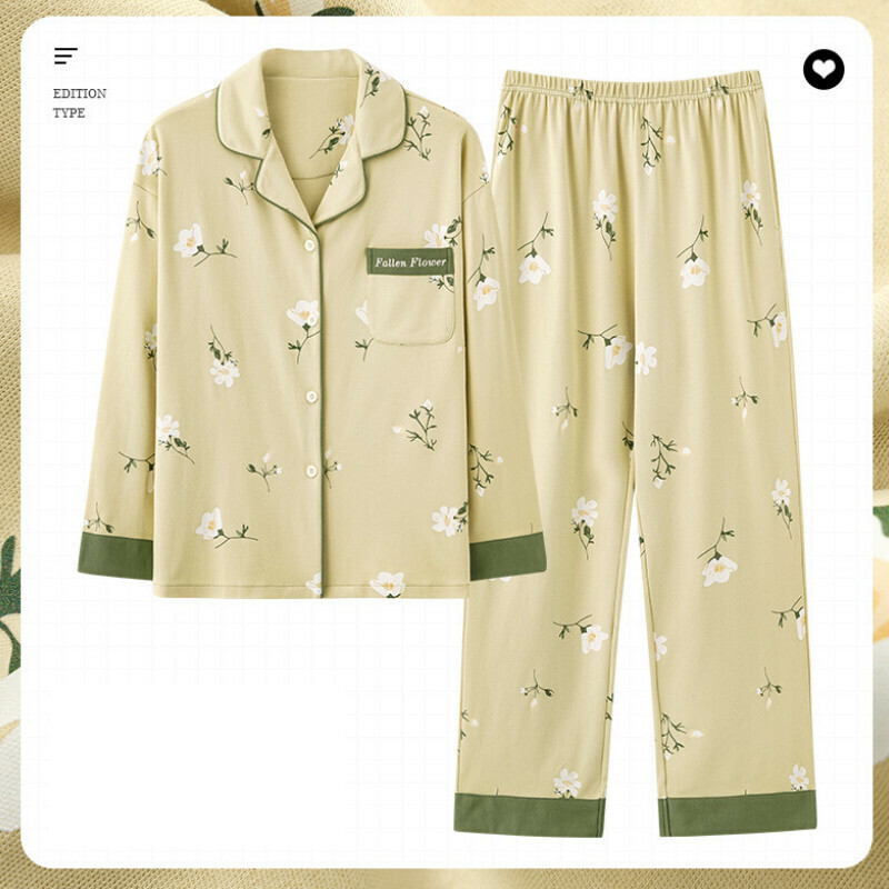 熱賣長袖睡衣套裝【M-XXXL碼 AM-34581】【下單后聯絡客服確認發貨尺碼 】