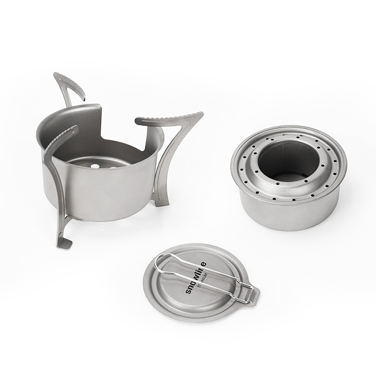 Snowline SNG5ULA003TM SN Titanium Alcohol Stove