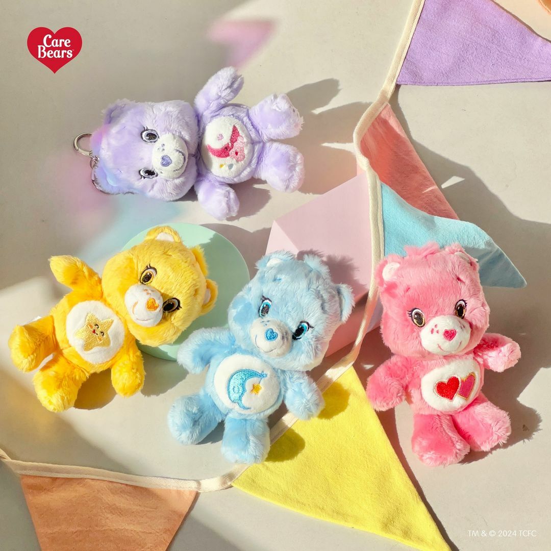 🇹🇭 CARE BEARS 彩虹熊 吊飾 鑰匙圈 / 預購