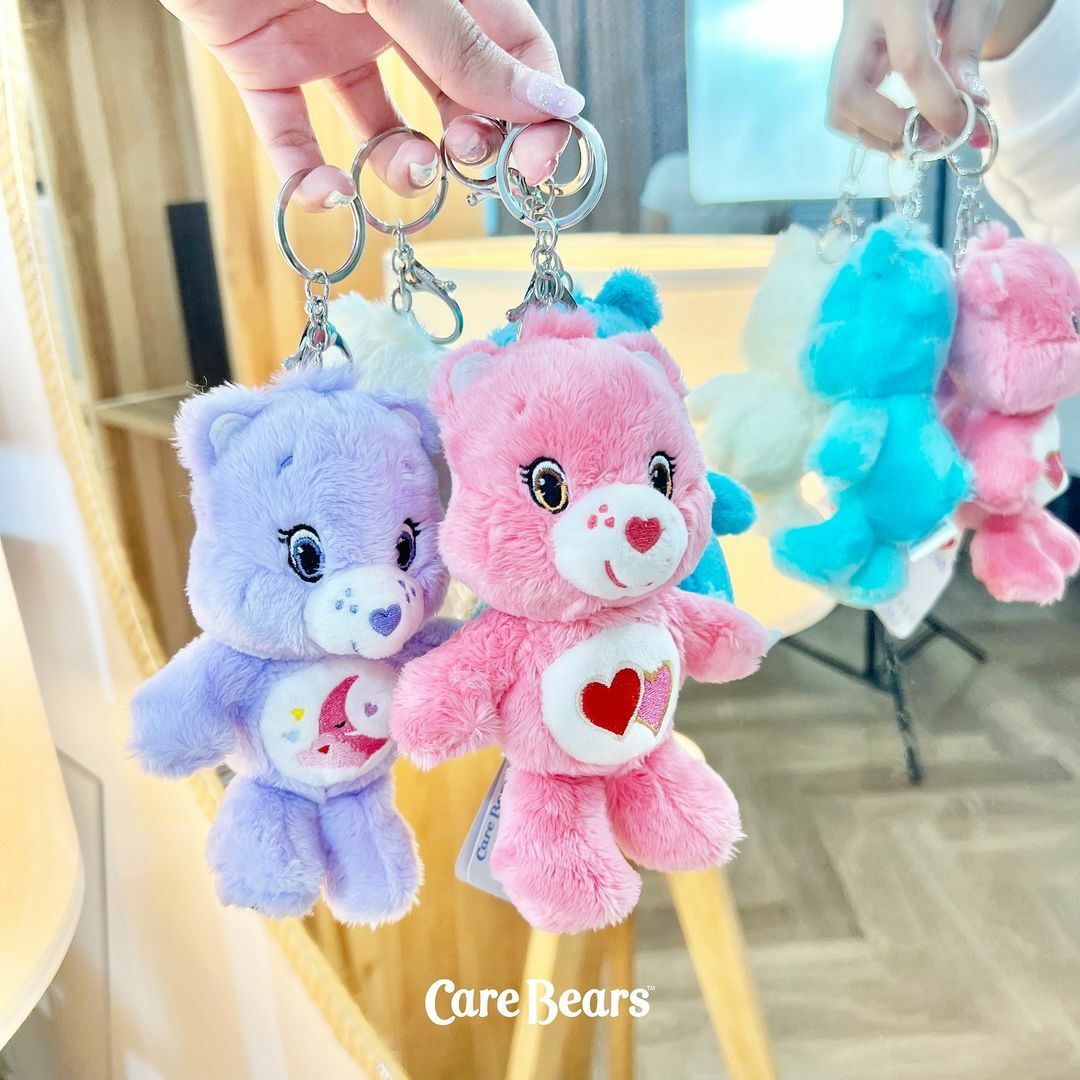 🇹🇭 CARE BEARS 彩虹熊 吊飾 鑰匙圈 / 預購