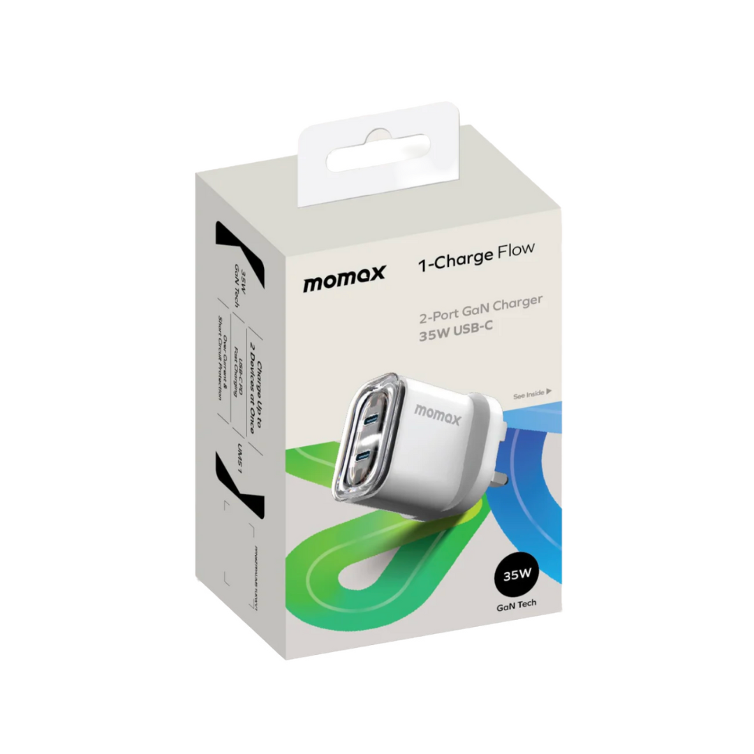Momax 1-Charge Flow 35W Usb-C White