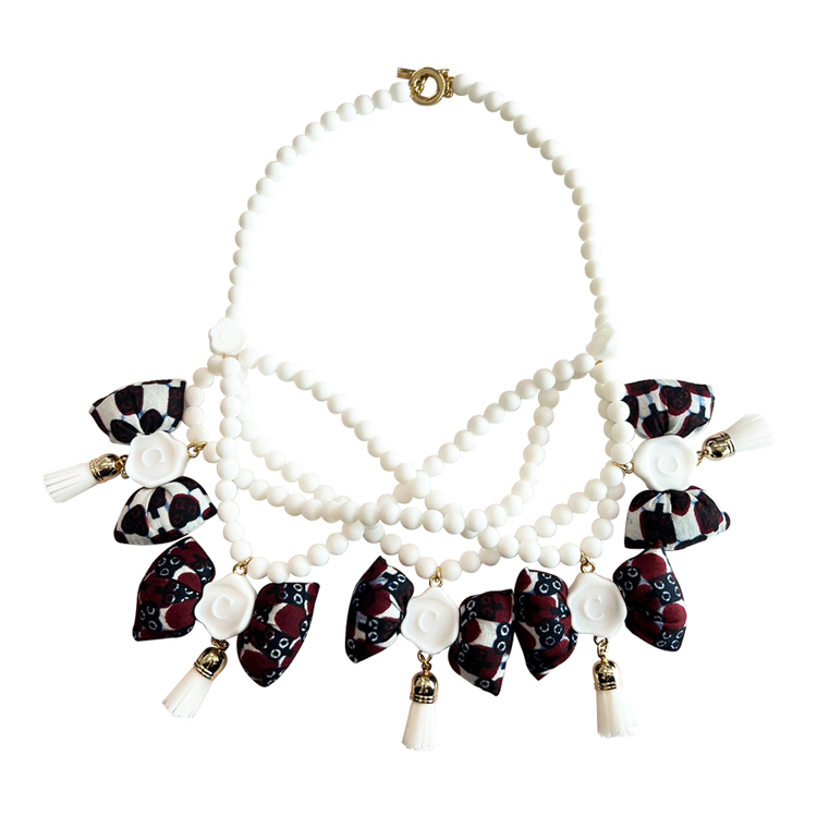 Candies 非洲系列Farashuu項鍊(白)