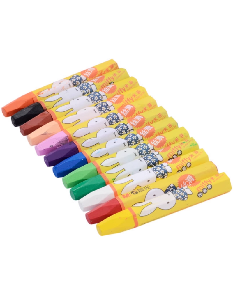 晨光 Miffy 絲滑油畫棒 12色