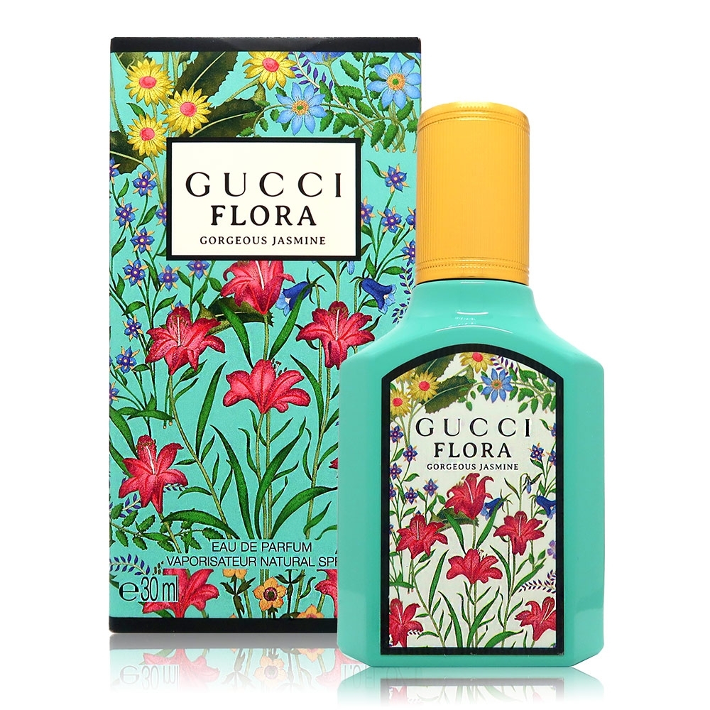 [即期優惠] Gucci Flora Gorgeous Jasmine 幻夢茉莉花女性淡香精 EDP 30ml 效期至2026.04
