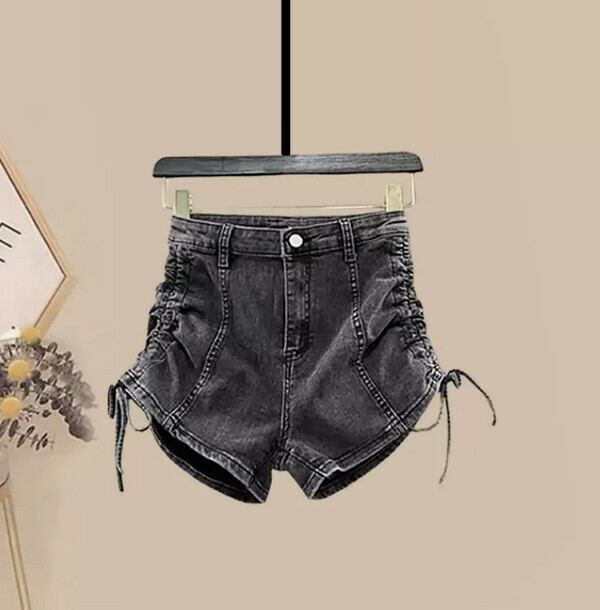 Drawstring Shorts#Single Piece (Black) (M-4XL) (Contact customer service to confirm size after placing an order) 