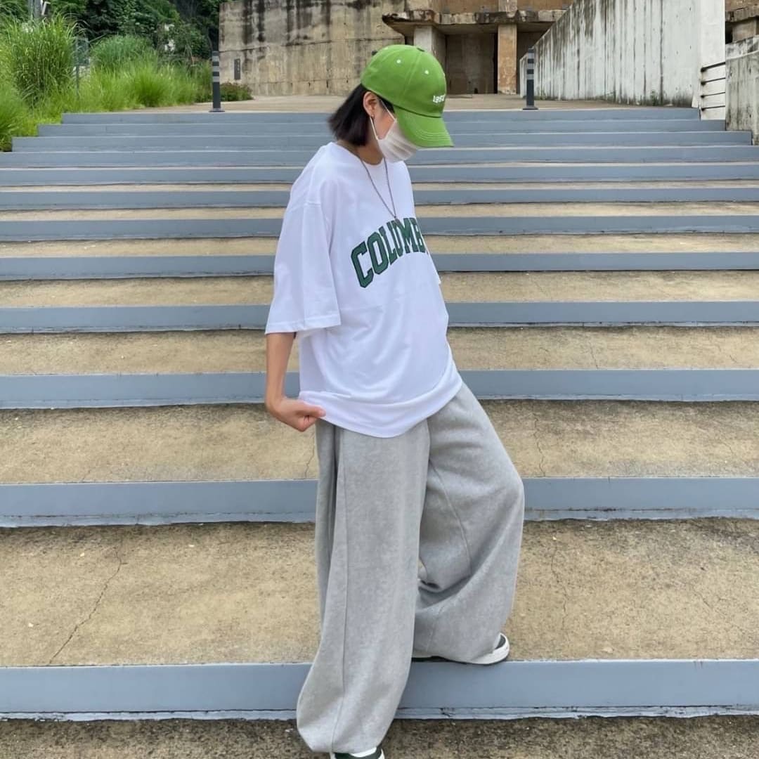 #11215 Columbia 美式重磅寬鬆短T