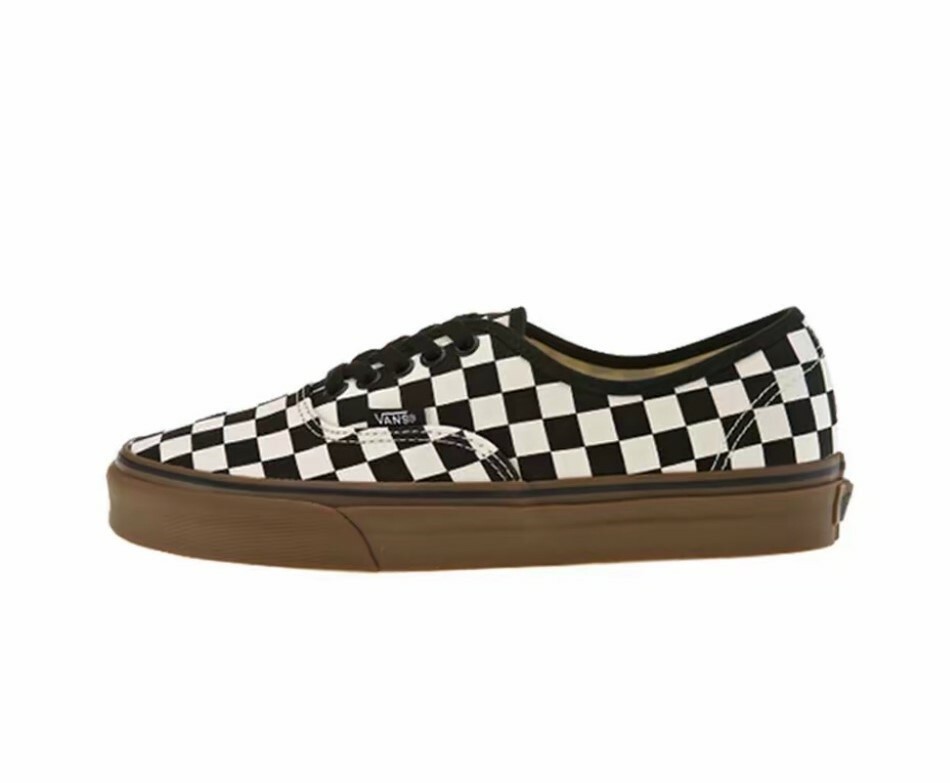VANS AUTHENTIC (CHECKERBOARD) BLACK/WH VN0004MKIBB