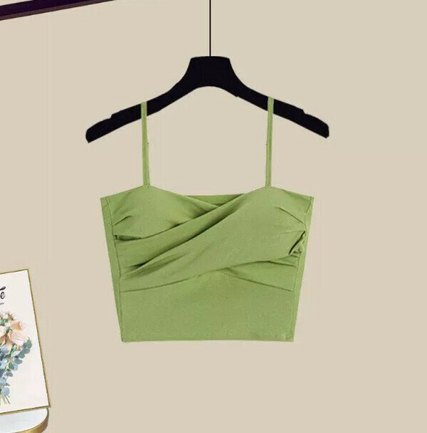 Casual Camisole#Single Piece (Green) (M-4XL) (Contact customer service to confirm size after placing an order) 