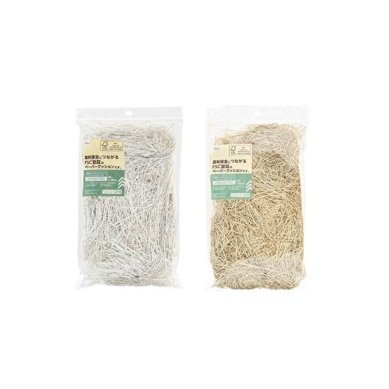 環保材質包裝紙絲/灰白、棕 30g