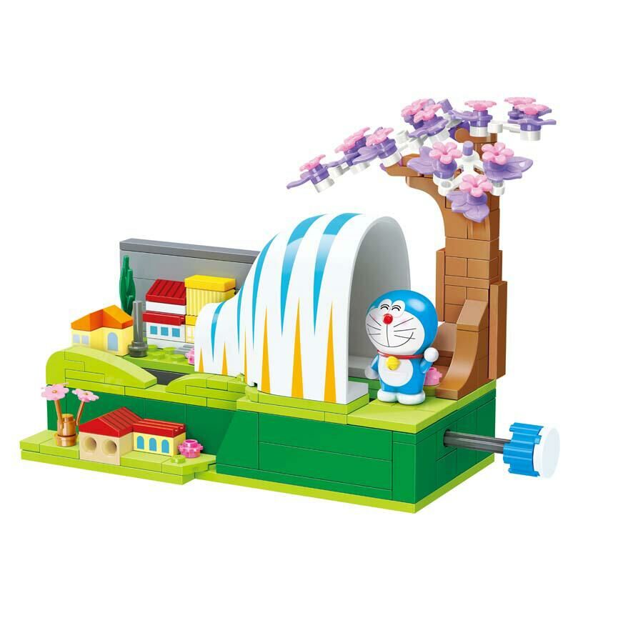 《 Qman 啟蒙積木 》keepplay 哆啦A夢 格列佛隧道