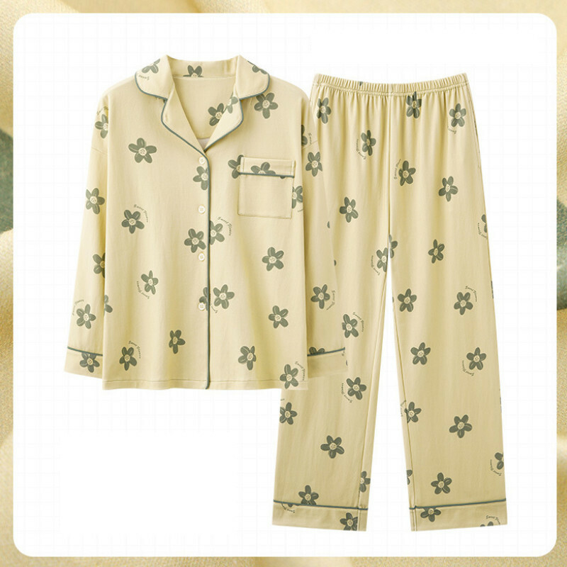 熱賣長袖睡衣套裝【M-XXXL碼 AM-34580】【下單后聯絡客服確認發貨尺碼 】