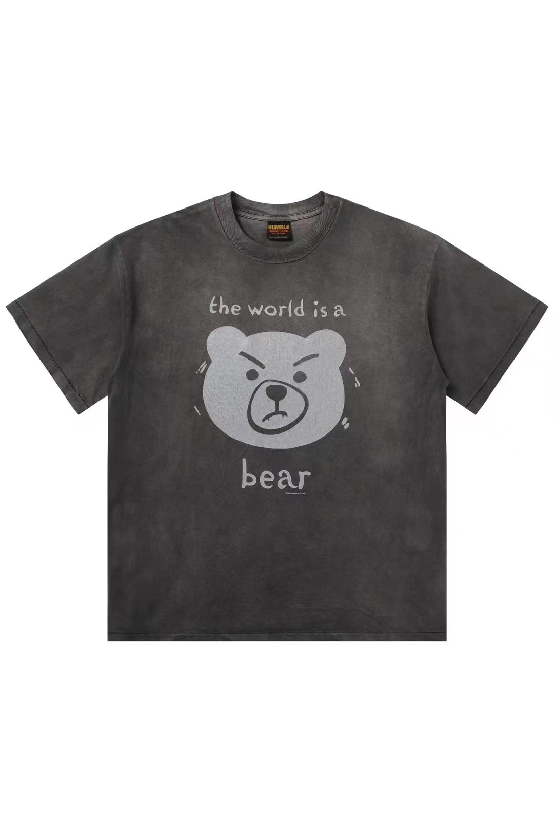 HUMBLE Bear 翻玩水洗做舊短袖