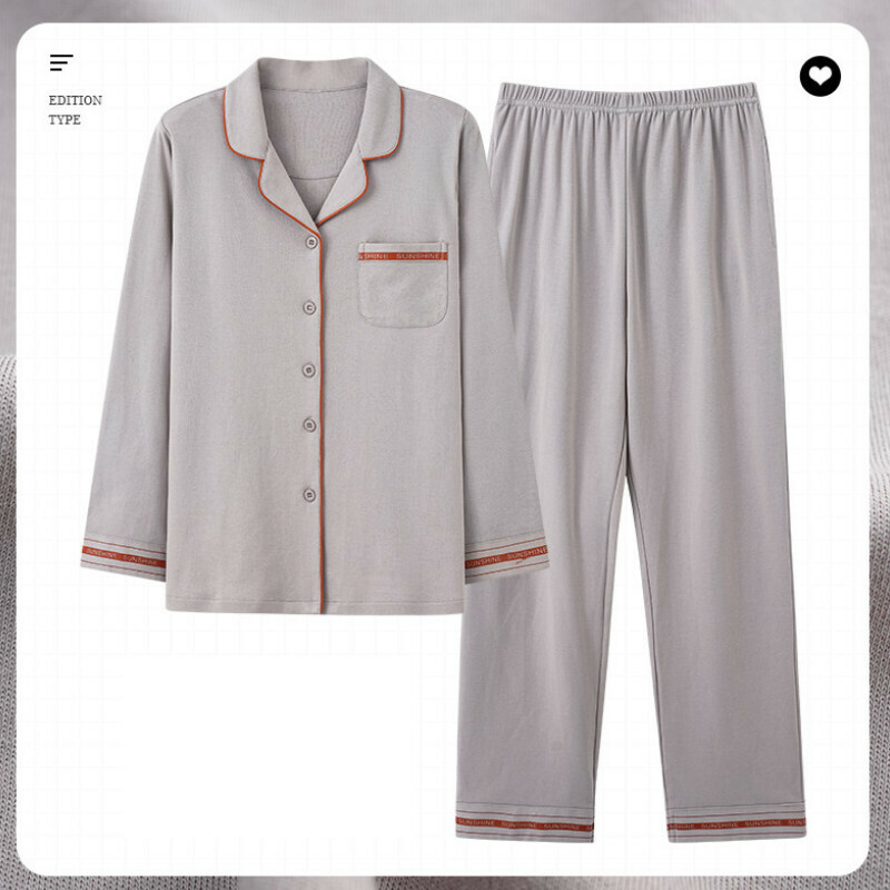 熱賣長袖睡衣套裝【M-XXXL碼 AM-34629】【下單后聯絡客服確認發貨尺碼 】