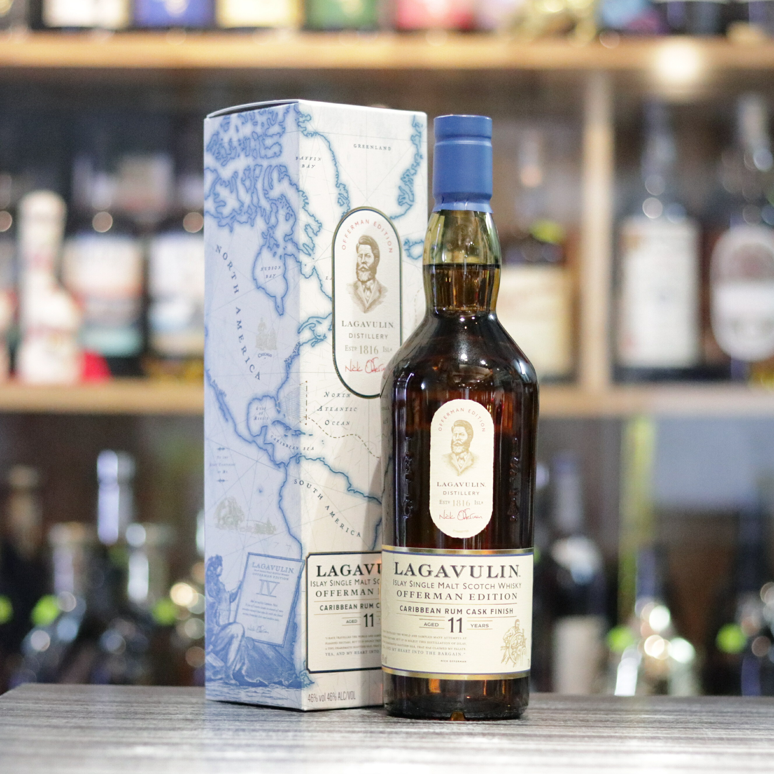 限定 <日本未発売>Lagavulin11年 Offerman Edition Lagavulin 11YO Nick Offerman Edition Caribbean Rum Cask