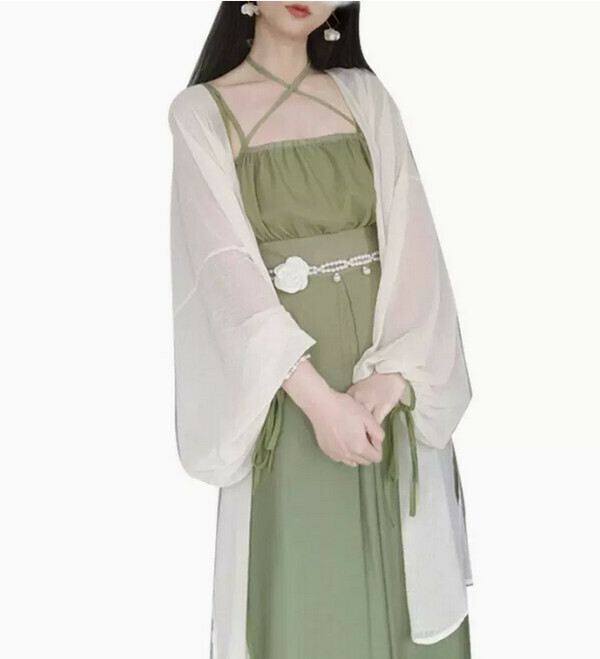 Fashionable Slimming Cardigan#Single Piece (White) (M-4XL) (Contact customer service to confirm size after placing an order) 