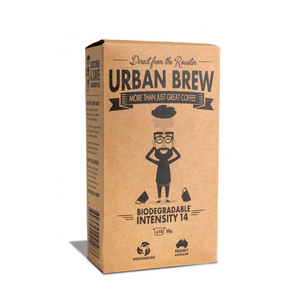 Urban Brew Coffee MIND BLOWING INTENSITY 14 澳洲咖啡膠囊 10入(Nespresso適用)