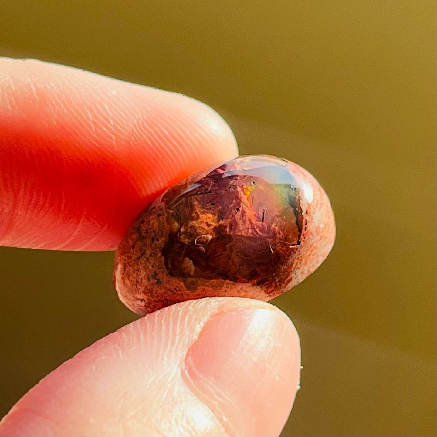 [原石] 墨西哥火蛋白石