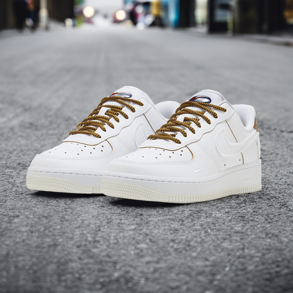 W Nike Air Force 1 low 1972 紀念款 勝利女神 白棕 HF5716-111