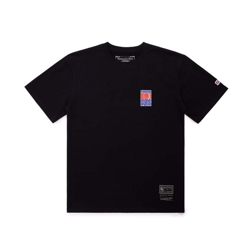 Mitchell & Ness NBA BIG BOX TEE 太陽 黑 短T 短袖 T恤 MNTS041PS [台灣現貨]