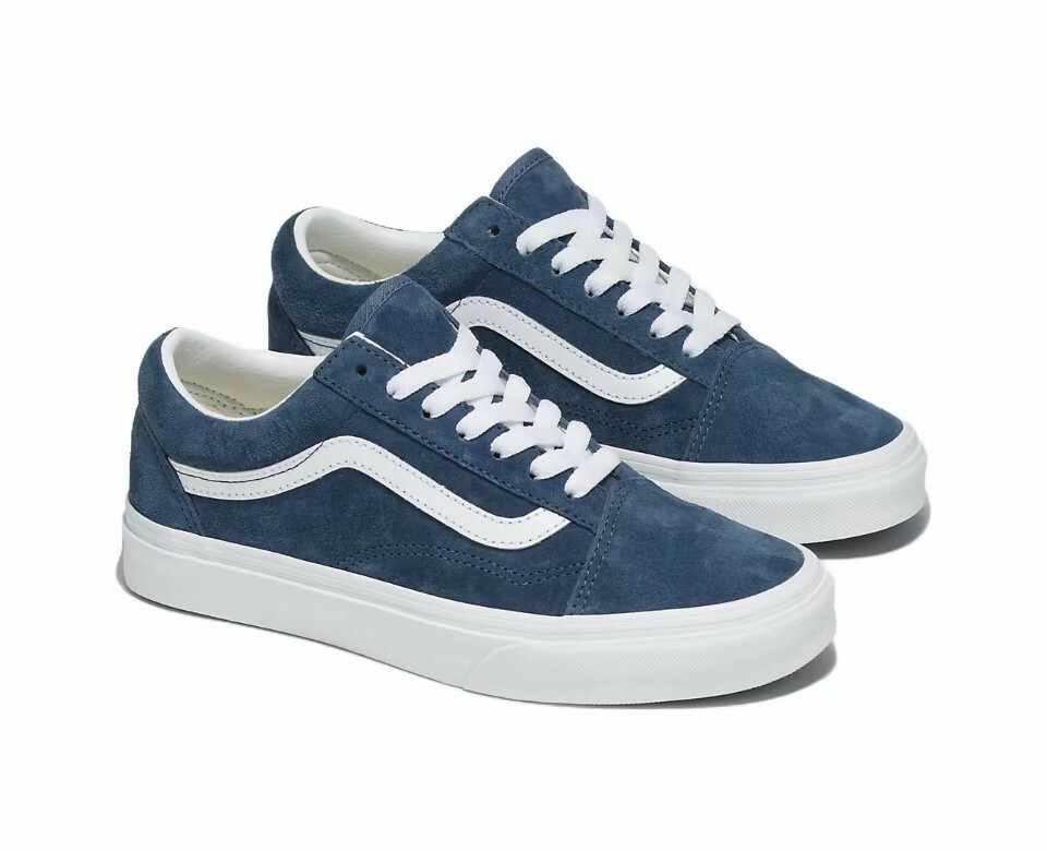 VANS OLD SKOOL PIG SUEDE VINTAGE INDIGO VN0005UFAHU