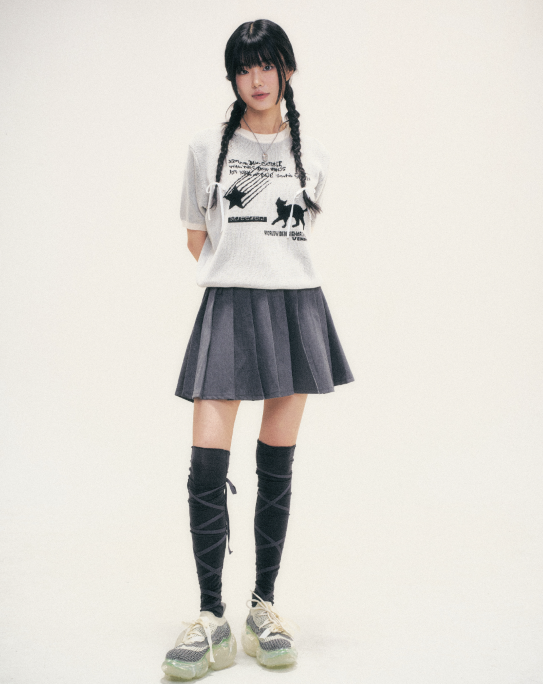 預訂｜VENHIT Star and Cat Half Knit (2 COLOR)