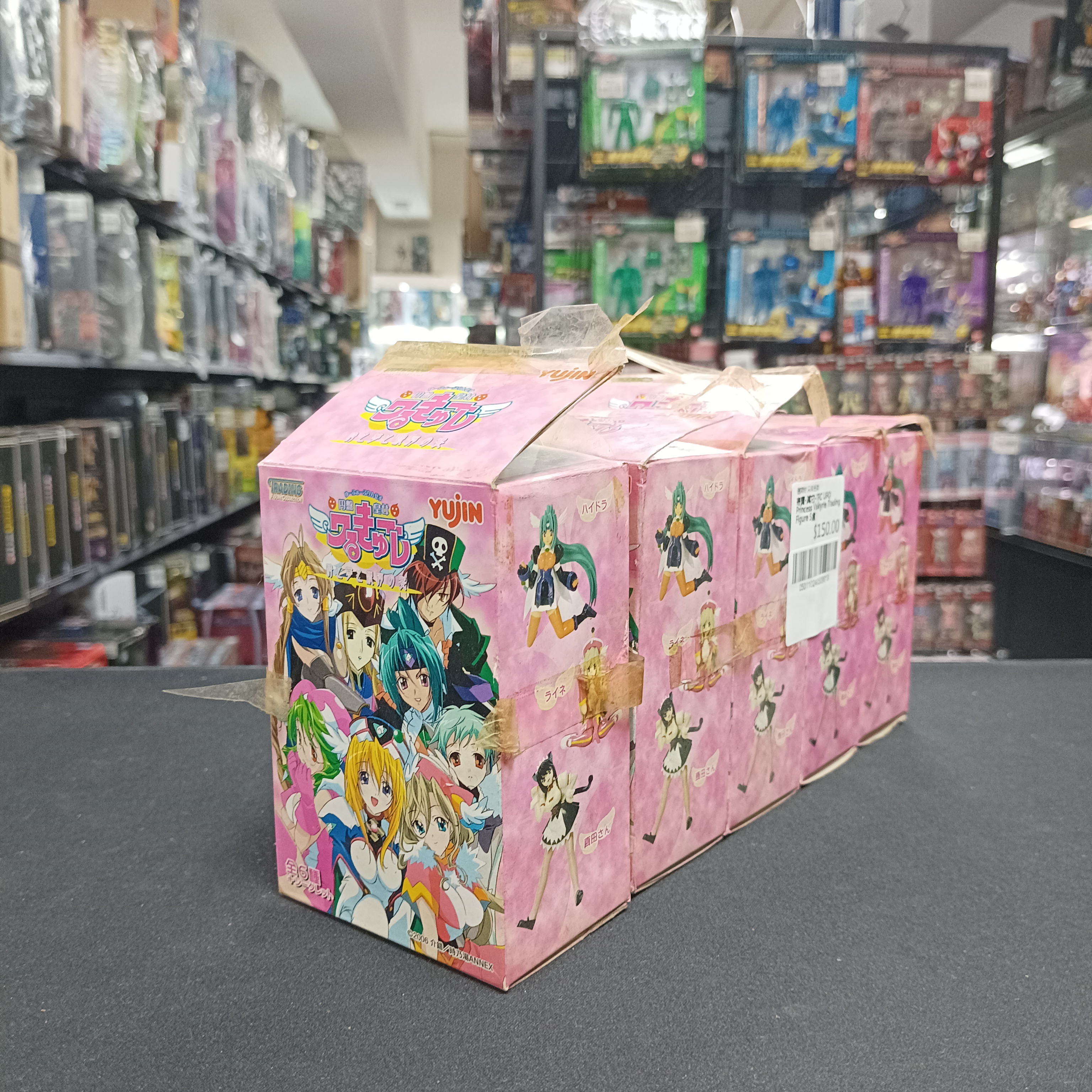 寄賣-其它-TFC UFO Princess Valkyrie Trading Figure 5盒