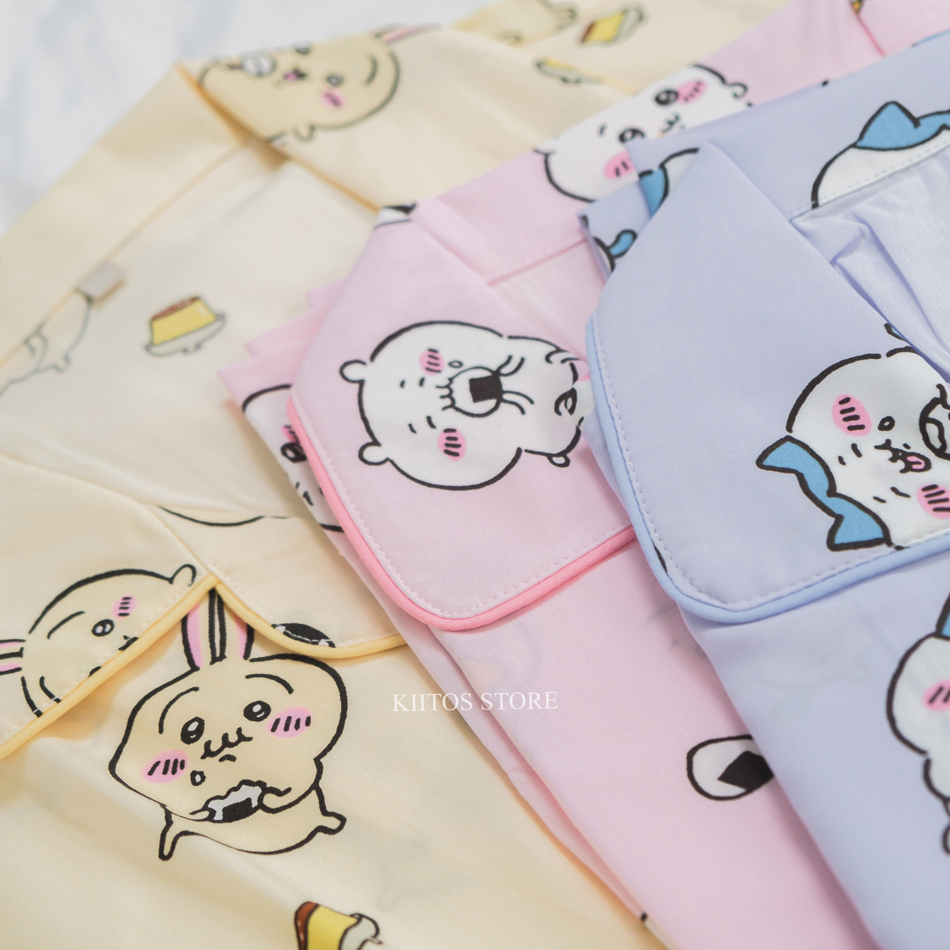 【現貨】  韓國代購 SPAO x Chiikawa 吉伊卡哇  夏季 涼感 睡衣 套裝組