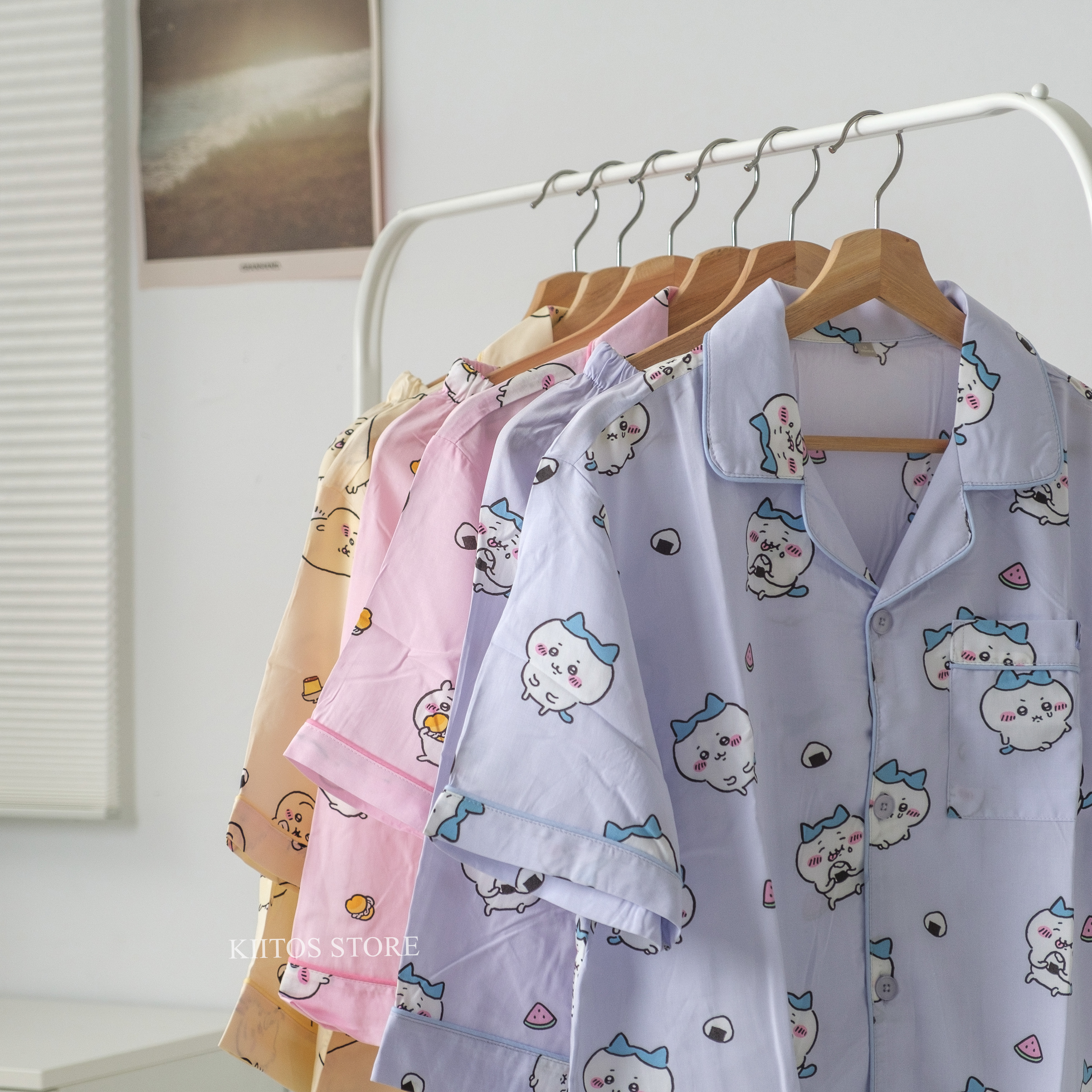 【現貨】  韓國代購 SPAO x Chiikawa 吉伊卡哇  夏季 涼感 睡衣 套裝組