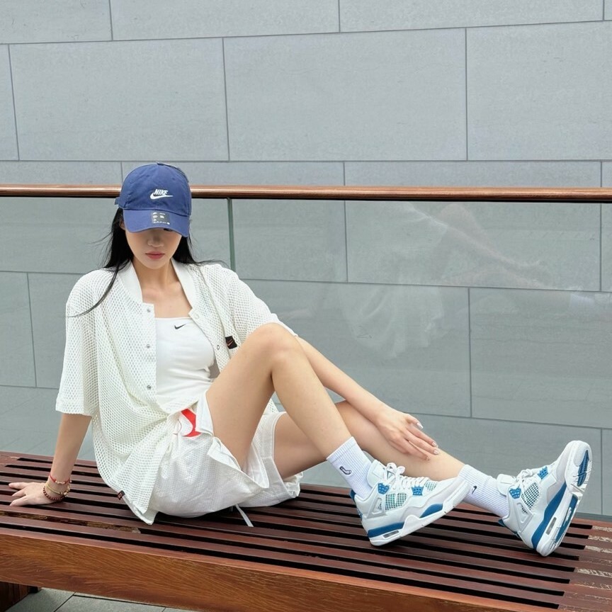 Nike Air Jordan 4 AJ4 “ MILITARY BLUE ” 經典白藍 復刻 4代 GS/男版 HF4281141/FV5029141